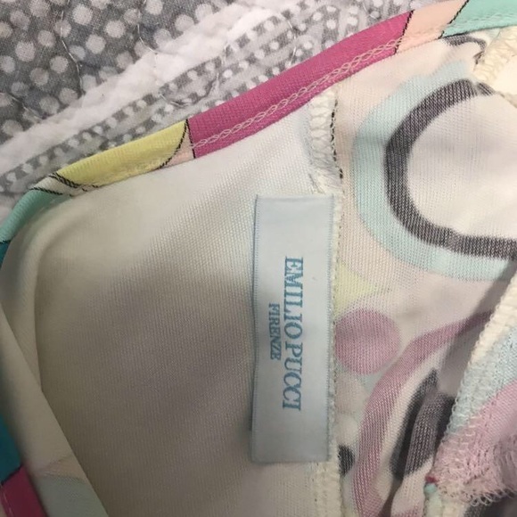 Emilio Pucci halter neck tank top - size 6 - Picture 4 of 5